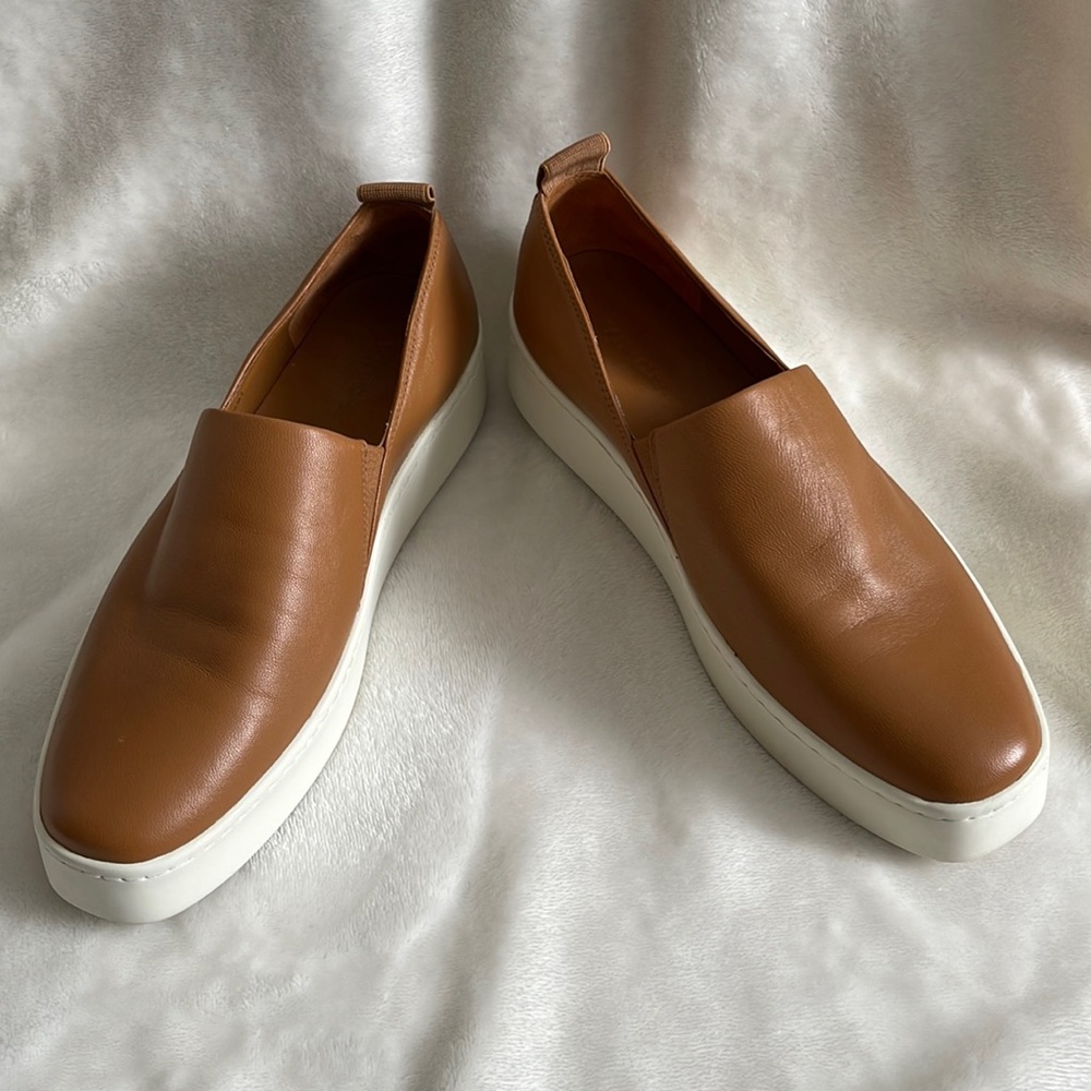 Vince Shoes | Vince Saxon Wheat Leather Sneaker | Size: 6.5